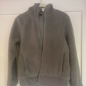 Uniqlo never worn gray fleece xs womens
